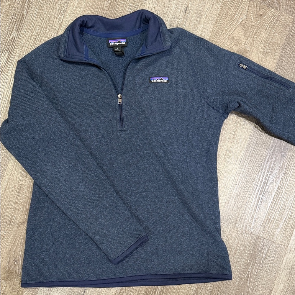 Patagonia Dark Blue Fleece Pullover